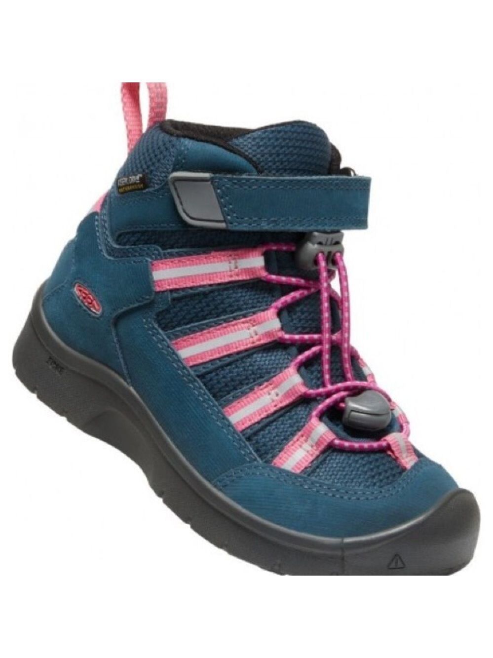 Size. 3 Youth Keen Kids Blue and Pink Outdoor Boots